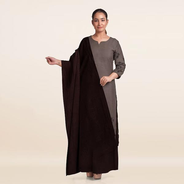 "Printed Unstitched Dress Material "