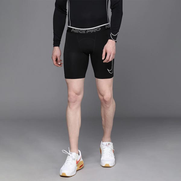 Men Black Pro Dri-FIT Sustainable Training Shorts