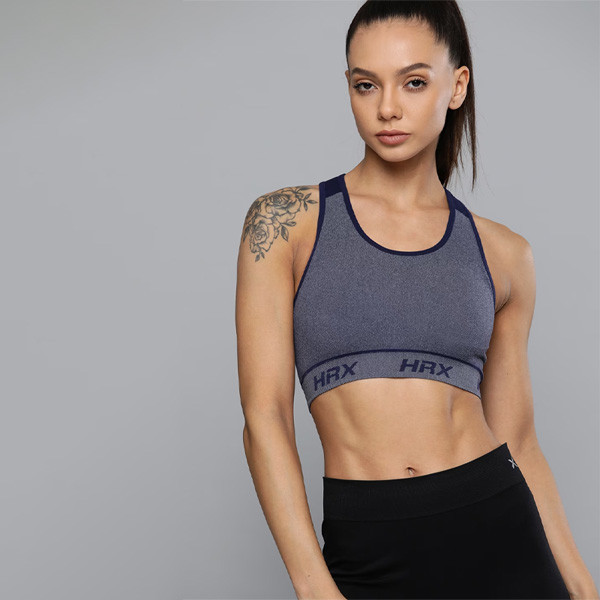 Navy Blue Rapid Dry Sports Bra